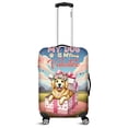 thumbnail image 1 of My Dog Is My Valentine Cute Golden Retriever in Gift Box Travel Luggage Cover Goldens Dog Lover Gifts Idea Suitcase Dust Protective Decor - 3006, 1 of 5