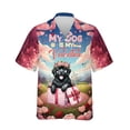 thumbnail image 1 of My Dog Is My Valentine Cute Newfoundland in Gift Box Hawaiian Shirt Breathable Summer Unisex Merch Newfie Dog Lover Gifts - 3006, 1 of 6