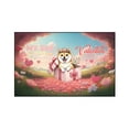 thumbnail image 1 of My Dog Is My Valentine Cute Shiba Inu in Gift Box Indoor Rug Shibas Dog Lovers Gifts Idea Carpet Living Bed Room Sofa Home Decor - 3006, 1 of 5