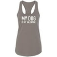 thumbnail image 1 of My Dog Is My Valentine Racerback Tank, 1 of 2