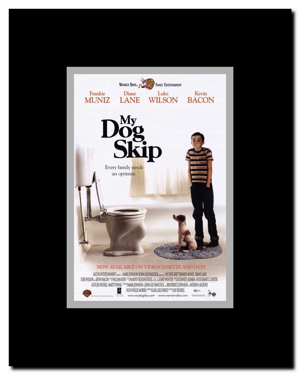 My Dog Skip Framed Movie Poster