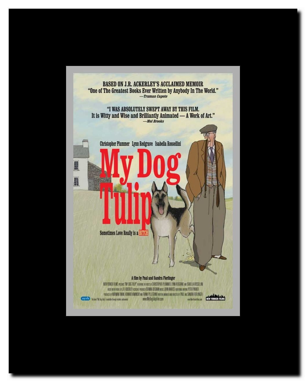 My Dog Tulip Framed Movie Poster