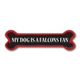 thumbnail image 1 of My Dog is a Falcons Fan Dog Bone Car Magnet - 2 x 7" Dog Bone Decal Heavy Duty for Car Truck SUV Waterproof …, 1 of 7