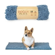 My Doggy Place Dog Mat for Muddy Paws, M Washable Dog Dog Mat, Faded Denim