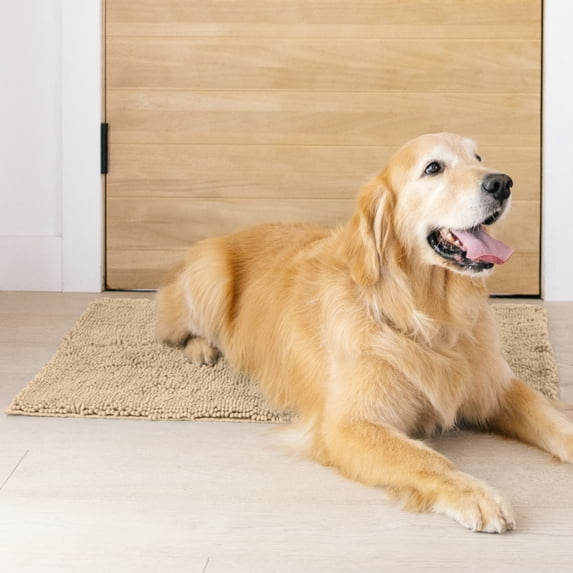My Doggy Place Dog Mat for Muddy Paws, Washable Dog Dog Mat, Oatmeal