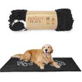 thumbnail image 1 of My Doggy Place Dog Mat for Muddy Paws, Washable Dog Door Mat, Charcoal, Runner, XL, 1 of 7