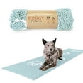 thumbnail image 1 of My Doggy Place Dog Mat for Muddy Paws, Washable Dog Door Mat, Light Blue Runner, 1 of 7