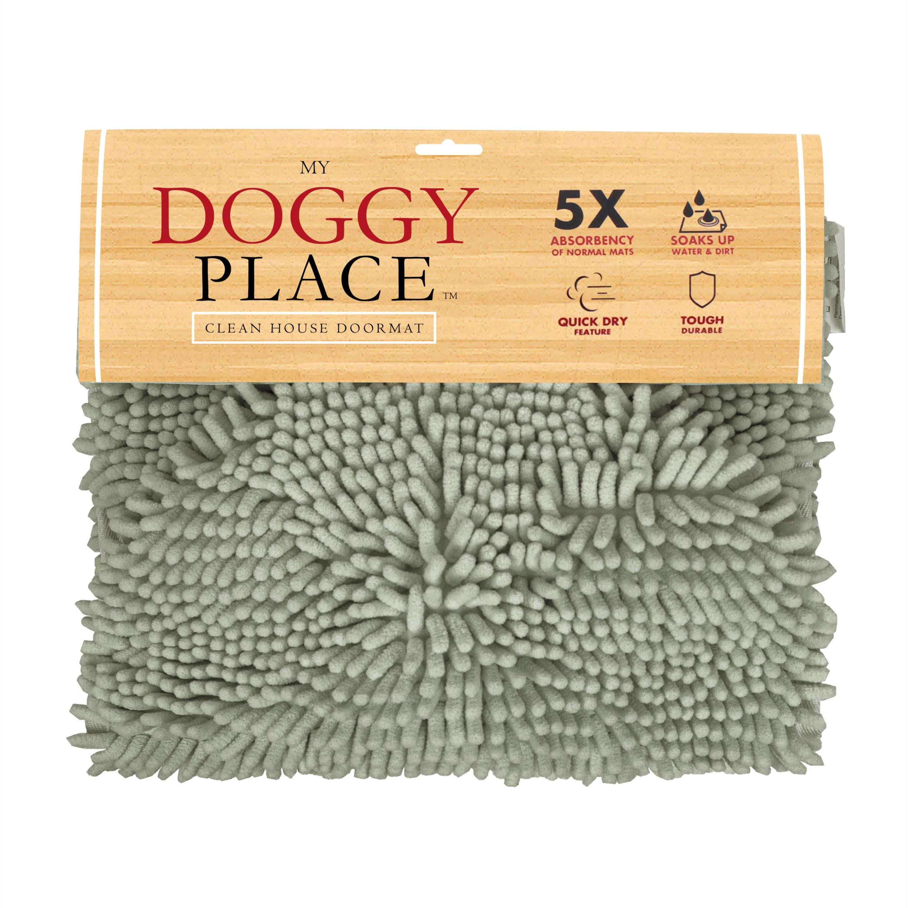 My Doggy Place Microfiber Dog Towel w/ Hand Pockets, Dog Drying Towel