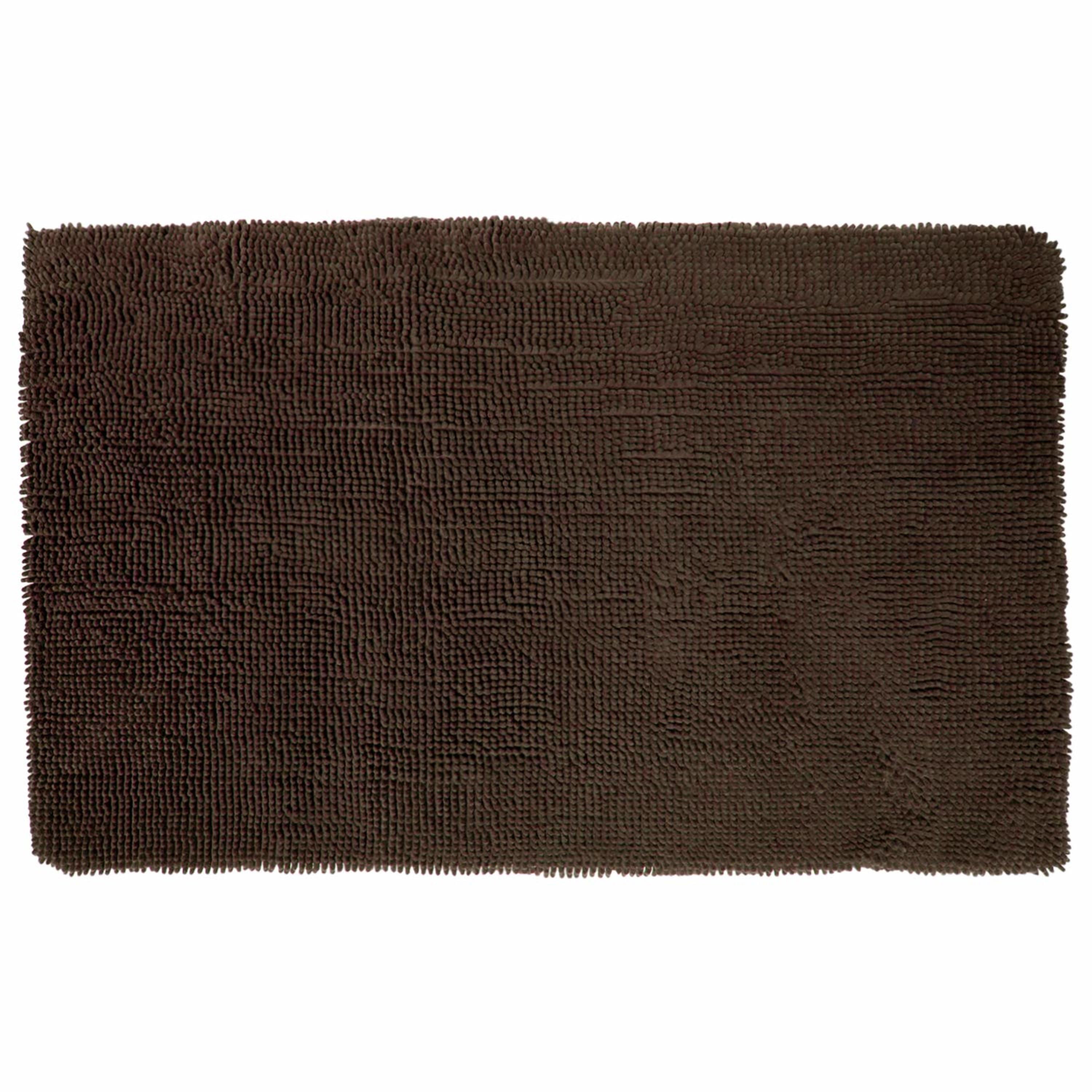 My Doggy Place Soft Microfiber Dog Crate Mat, Machine Washable Brown Bed M