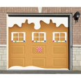 thumbnail image 1 of My Door Decor - Gingerbread Door - Christmas 7' x 8' Garage Door Décor Banner Mural - New for 2023, 1 of 2