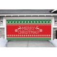 thumbnail image 1 of My Door Decor - Ugly Sweater Merry Christmas - Christmas 7' x 16' Garage Door Décor Banner Mural, 1 of 2