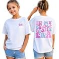 thumbnail image 1 of My Double Digits Era Shirt for Girls Cute 10th Birthday T-Shirts Short Sleeve (White 6-7 Years), 1 of 3