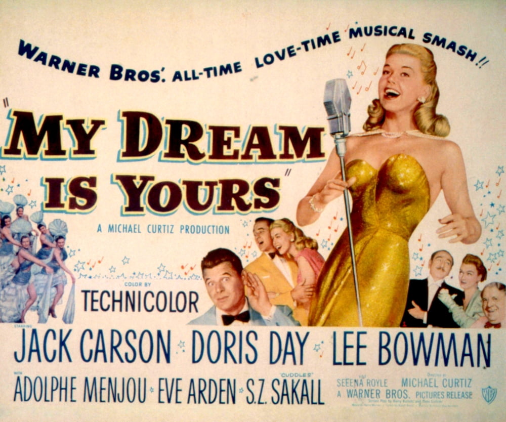 My Dream Is Yours Canvas Art -  (28 x 22)