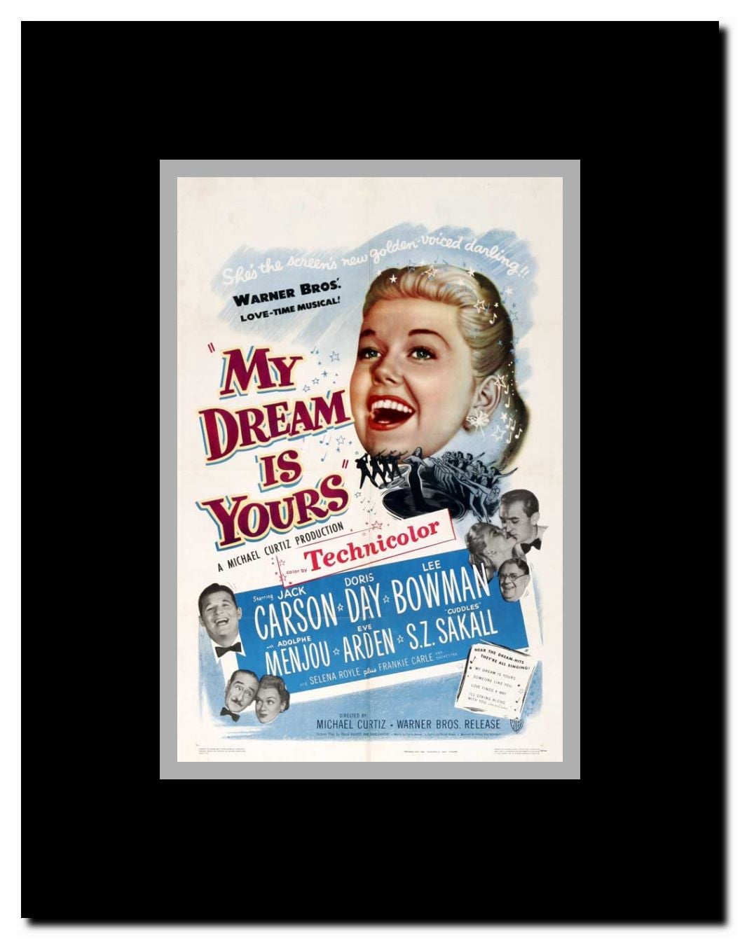 My Dream Is Yours Framed Movie Poster