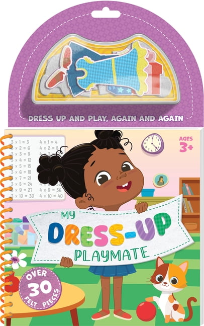 My Dress-Up Felt: Playmate, (Board Book)