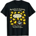 thumbnail image 1 of My Ducks Are Not In A Row Pigeon T-Shirt, 1 of 6