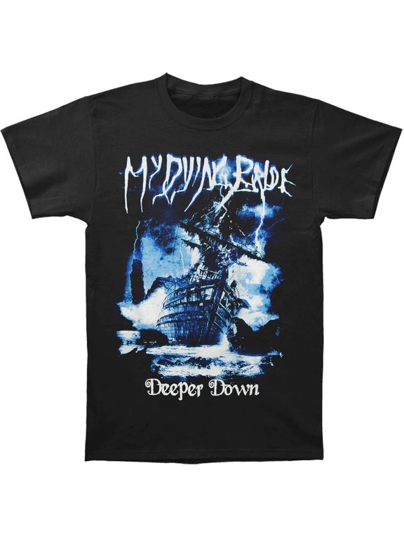 My Dying Bride Deeper Down Short Sleeve Cotton Black All Size T-Shirt QQ1459