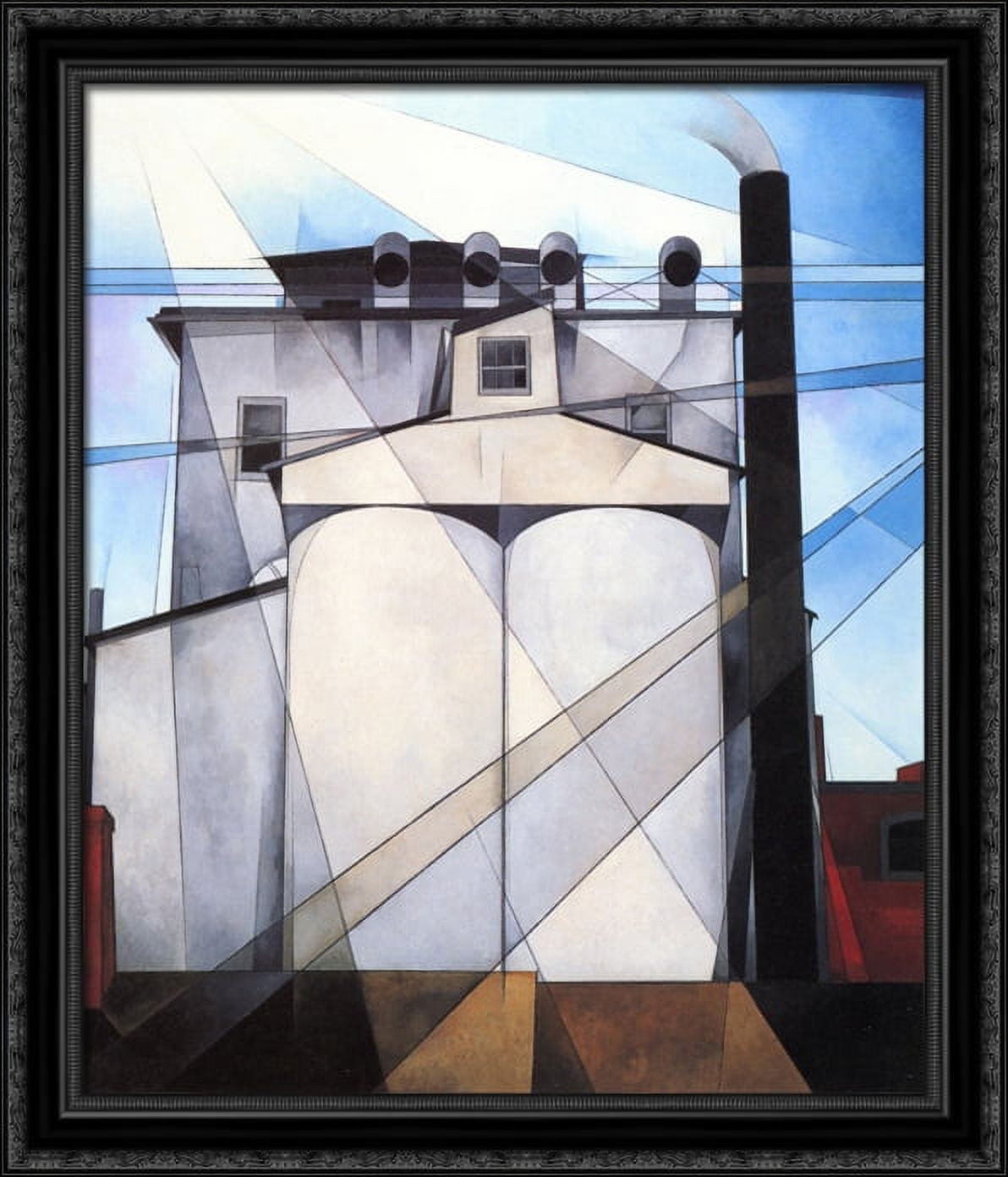 Demuth、My Egypt、希少画集画、新品額付 My egypt print by Charles Demuth | Posterlounge