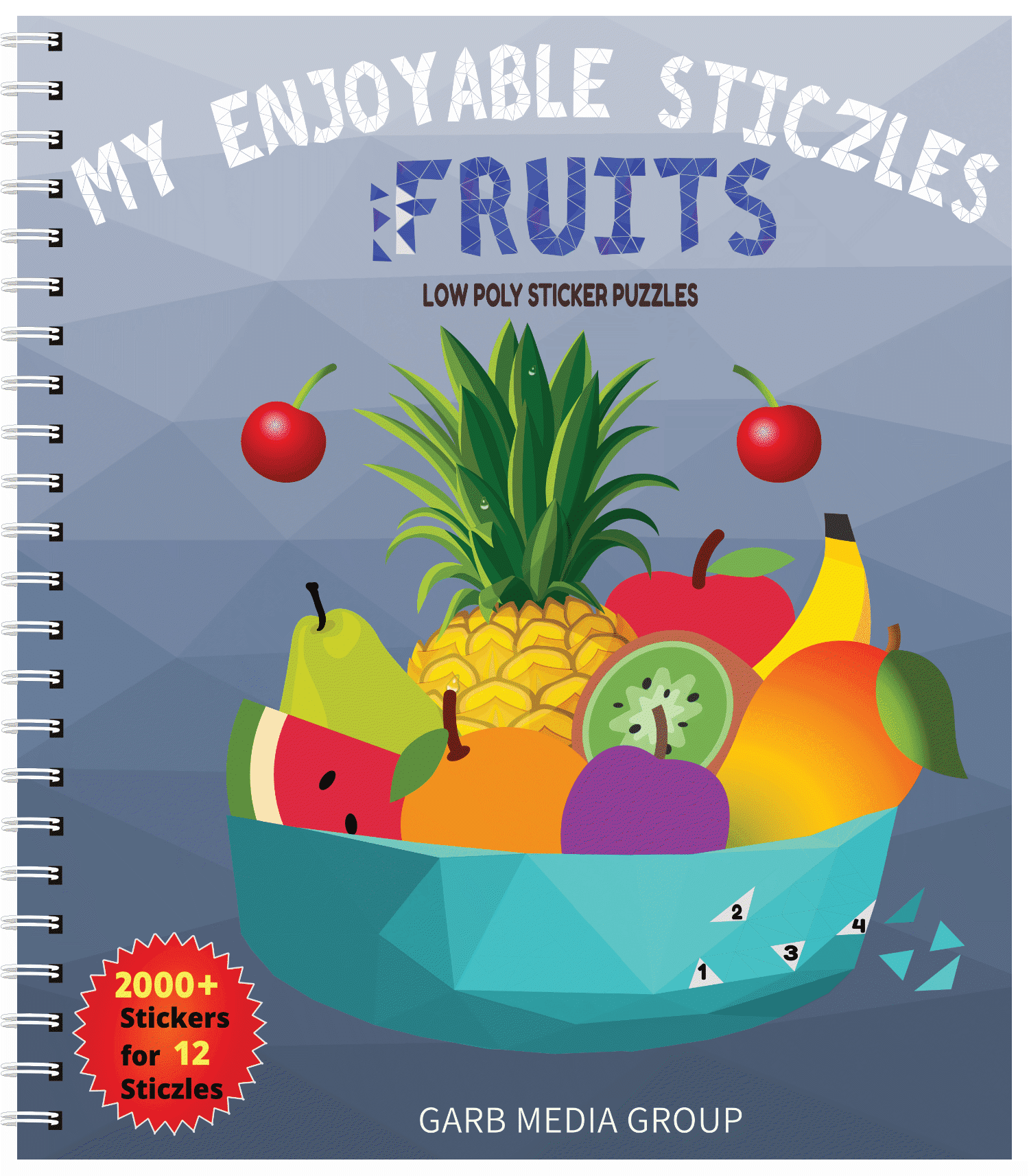 My Enjoyable STICZLES - Fruits (sticker puzzles,sticker art