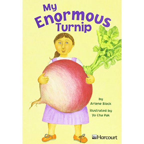 Pre-Owned Harcourt School Publishers Trophies: On Level Individual Reader Grade 2 My Enormous Turnip (Paperback) 0153230762 9780153230769