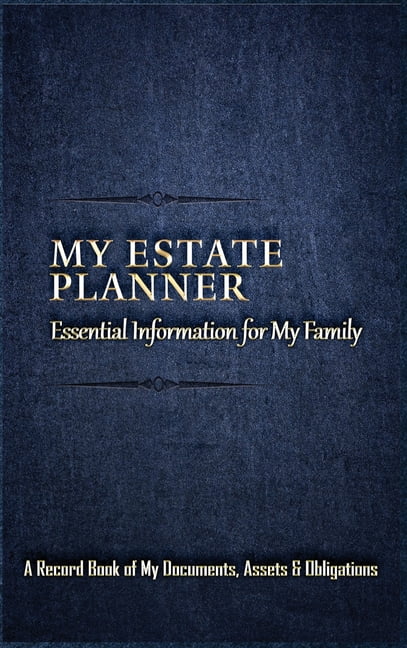 My Estate Planner: Essential Information for MY Family, (Hardcover)