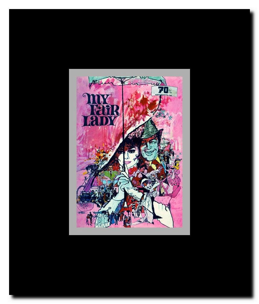 My Fair Lady Framed Movie Poster