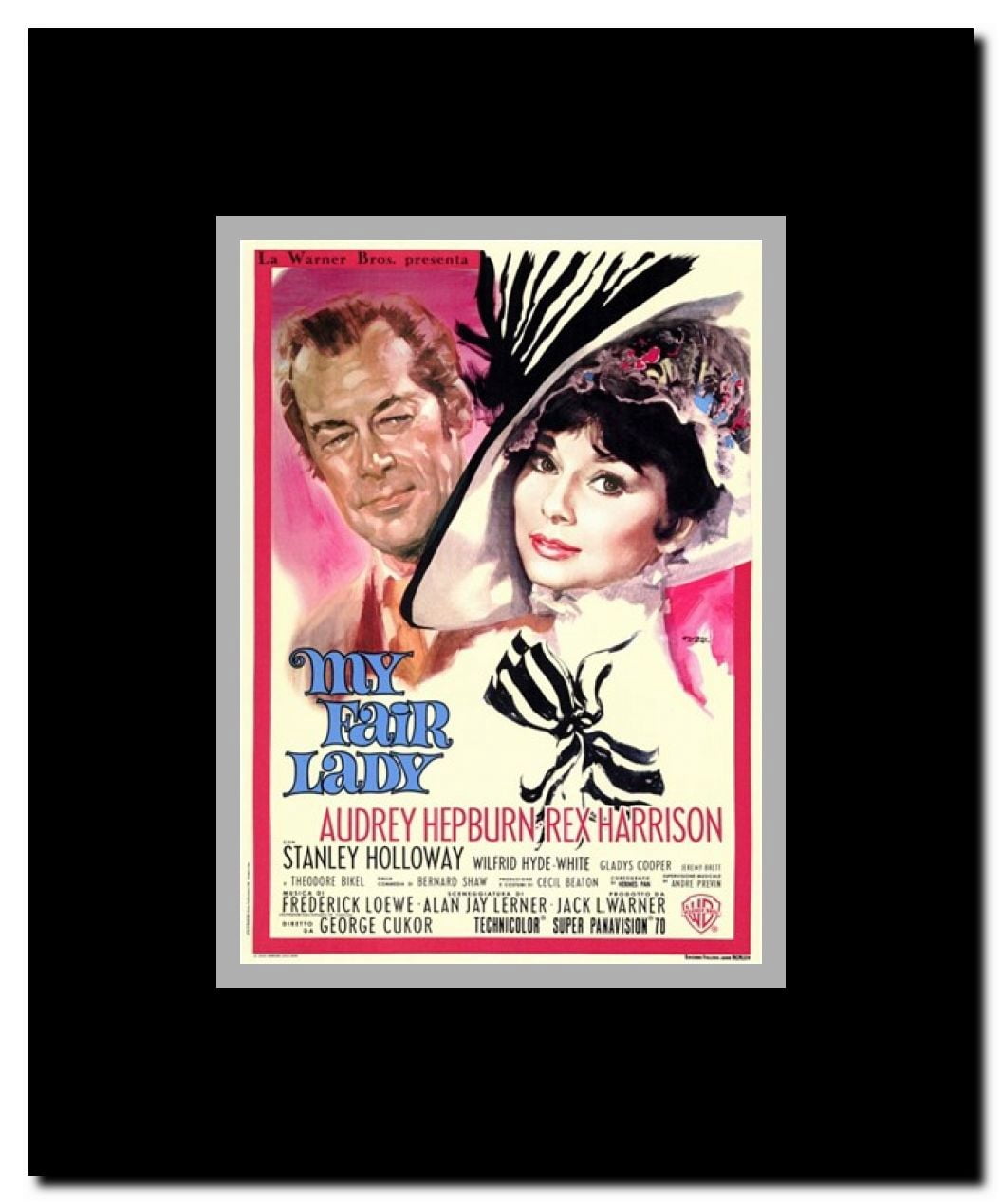 My Fair Lady Framed Movie Poster