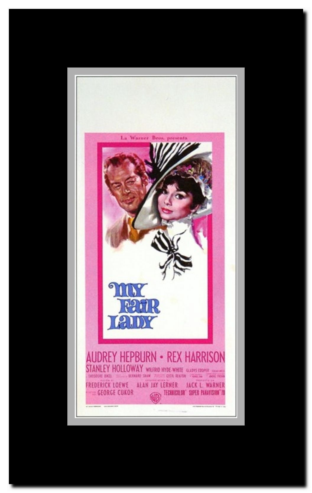 My Fair Lady Framed Movie Poster
