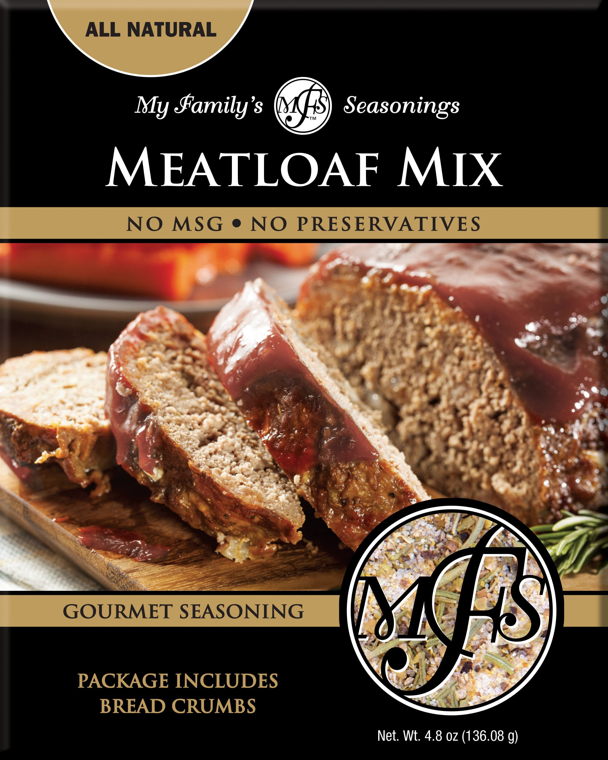 My Family's Seasoning Meatloaf AIF4 Mix Dry Seasonings and Spices