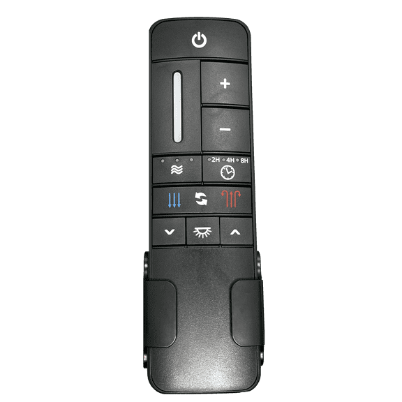 My Fan Parts Remote Control UC7225T (7225) with Wall Holder, Black