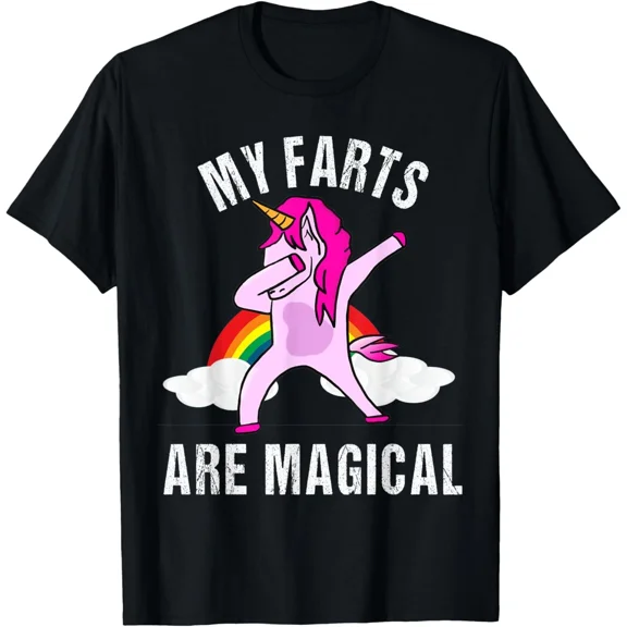 My Farts Are Magical Funny Cute Unicorn Gag Gift New H9822 T-Shirt, for Men and Women, Up to Size 5XL