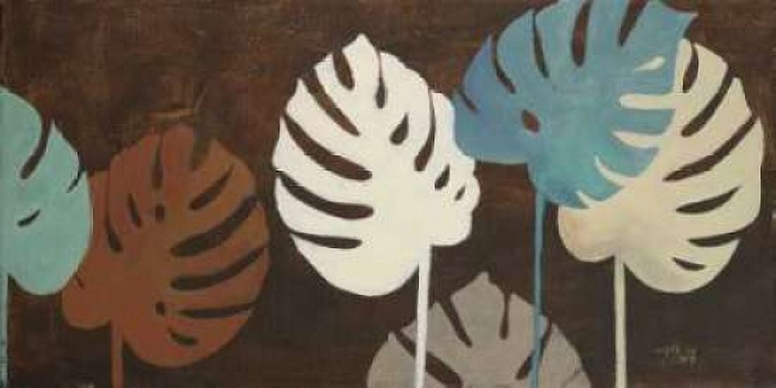 My Fashion Leaves I Canvas Art - Patricia Pinto (10 x 20)