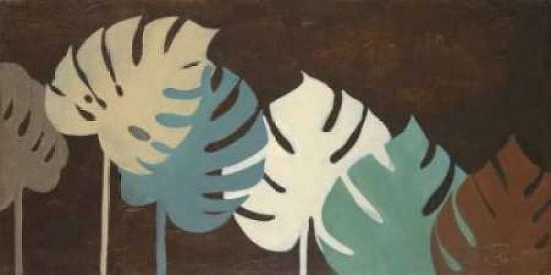 My Fashion Leaves II Canvas Art - Patricia Pinto (10 x 20)