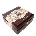 thumbnail image 1 of My Father Cigars Corona Gorda The Judge Empty Wood Cigar Box 7" x 6.5" x 3", 1 of 5