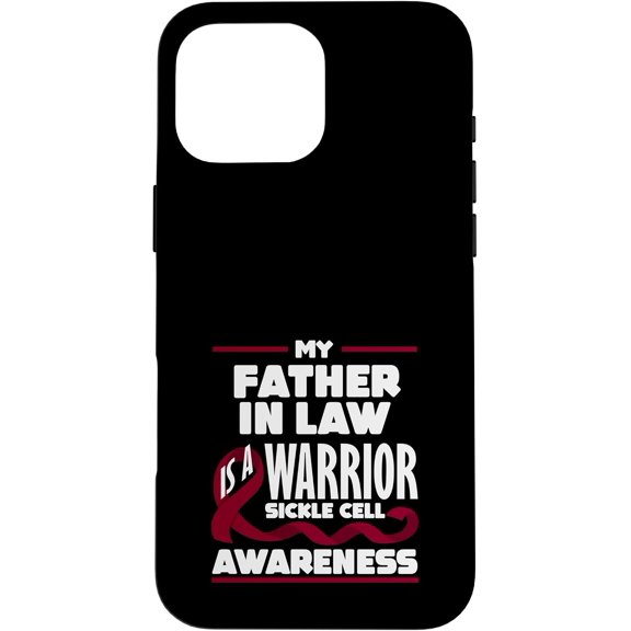 My Father in Law is A Warrior Sickle Cell Awareness Case for iPhone 16 Pro Max