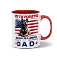 thumbnail image 1 of My Favorite Belgian Malinois Calls Me Dad. Happy Father's Day 11oz Accent Two-tone Mug Sheepdog Dog Lover Gifts Coffee Tea Cup - 00005, 1 of 5