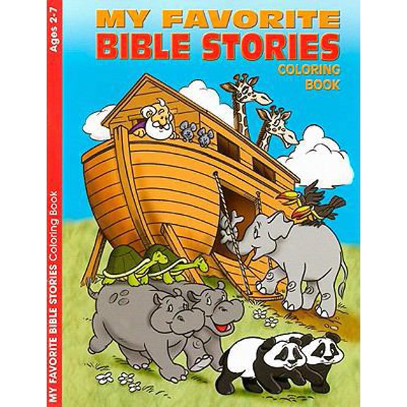 Pre-Owned My Favorite Bible Stories Coloring Book (Paperback) 1593173520 9781593173524