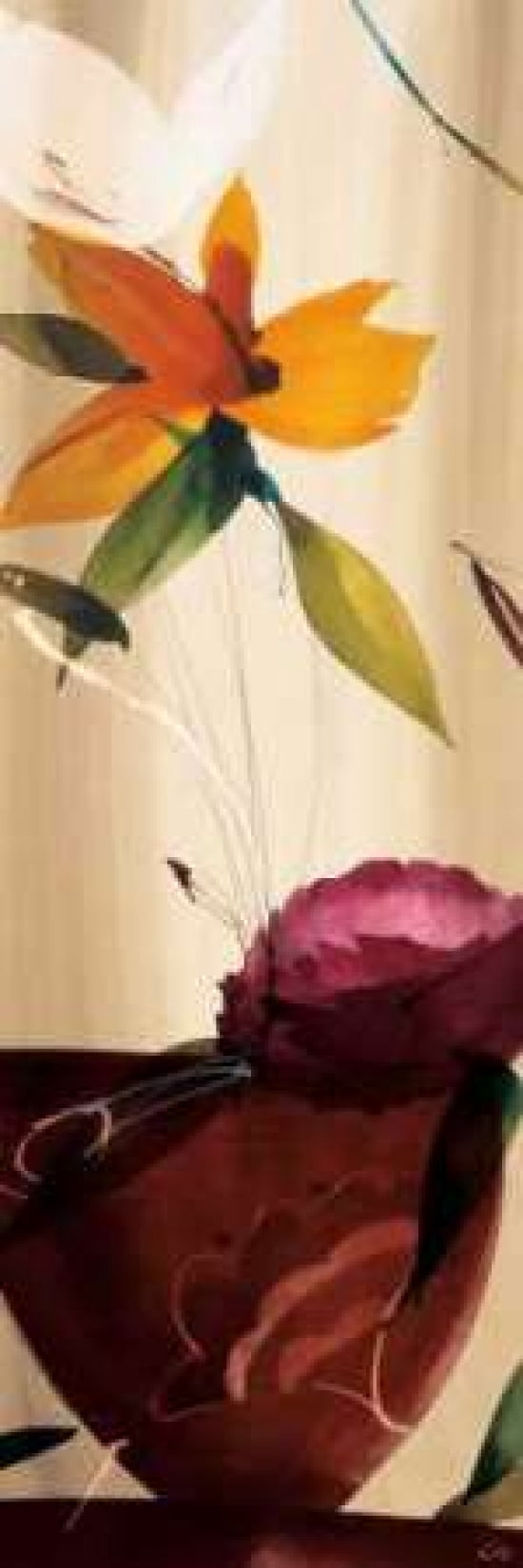 My Favorite Bouquet II Canvas Art - Lola Abellan (8 x 24)