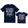 thumbnail image 1 of My Favorite Camping Buddy Calls Me Papa Men's T-Shirt Papa's Favorite Camping Buddy Kids Toddler Shirt Youth, 1 of 3