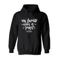 thumbnail image 1 of My Favorite Color Is Sunset Hoodie Women -Image by Shutterstock, Female x-Large, 1 of 4