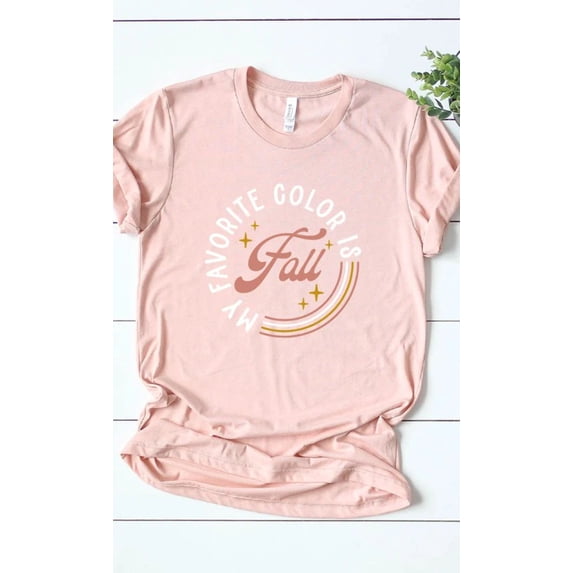 My Favorite Color is Fall PLUS Graphic Tee T-Shirt