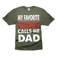 thumbnail image 1 of My Favorite Firefighter Calls Me Dad Shirt Gift From Firefighter For Dad Father's Day Dad Shirt, 1 of 6