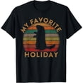 thumbnail image 1 of My Favorite Holiday Ground Hog Sunset Gift Softstyle Unisex T-Shirt,Black Color,Size YXS, 1 of 5