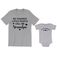 thumbnail image 1 of My Favorite Little People Call Me Grandpa Men's T-Shirt Little Person Baby Bodysuit Kids Todder Shirt, 1 of 3