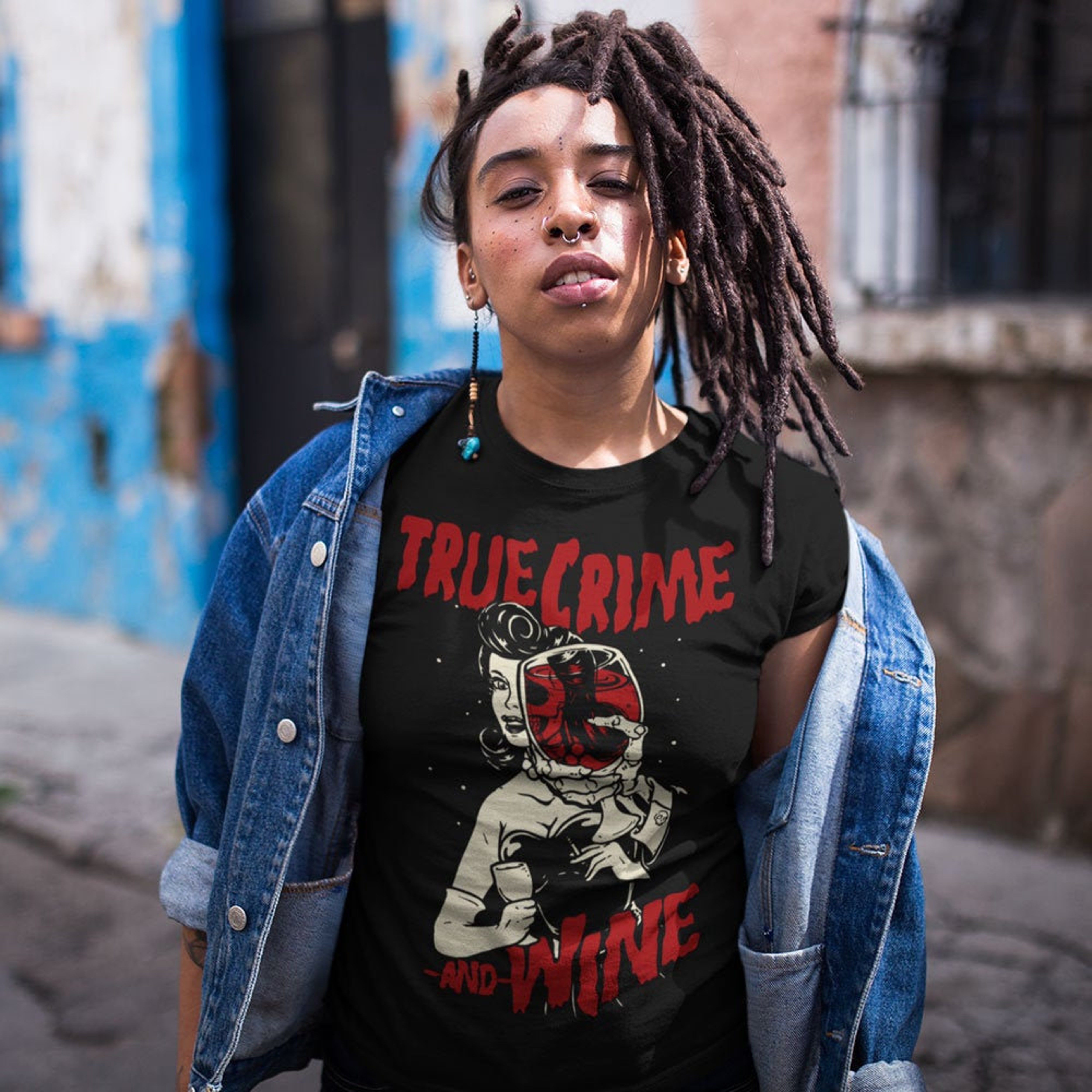 My Favorite Murder Murderino Shirt // True Crime and Wine TShirt For