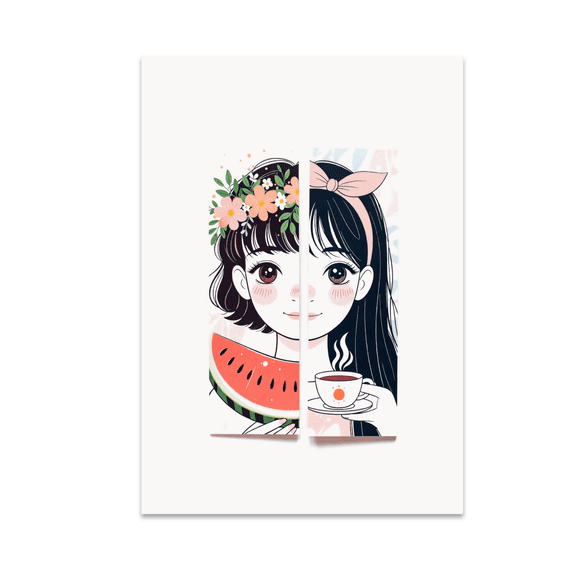 My Favorite Pair: You and Me - Couple's Wall Decor - 13x19 Poster Print