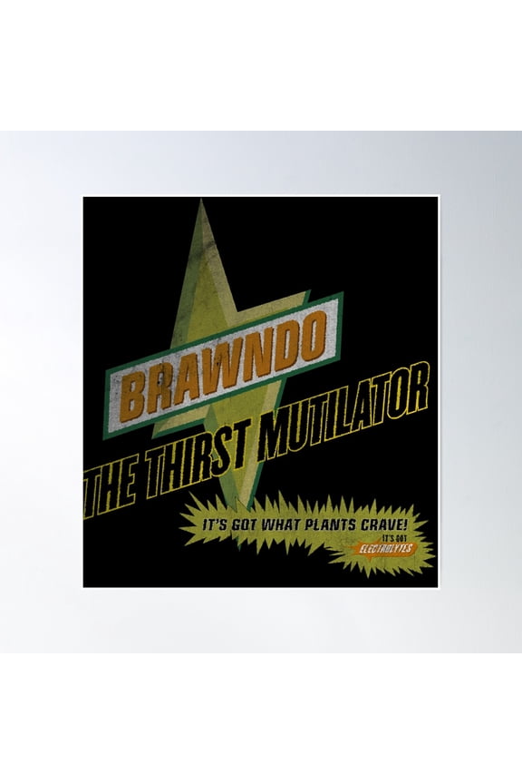 My Favorite People Brawndo Poster Wall Art, Modern Wall Decor, 8x12 UNFRAMED