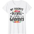 thumbnail image 1 of My Favorite People Call Me Gammy Tee Mother's Day Gift T-Shirt, 1 of 3