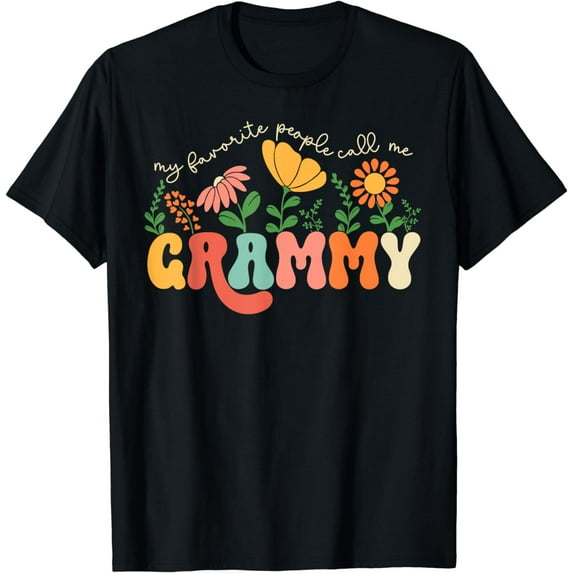 My Favorite People Call Me Grammy Mothers Day T-Shirt