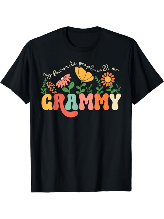 My Favorite People Call Me Grammy Mothers Day T-Shirt